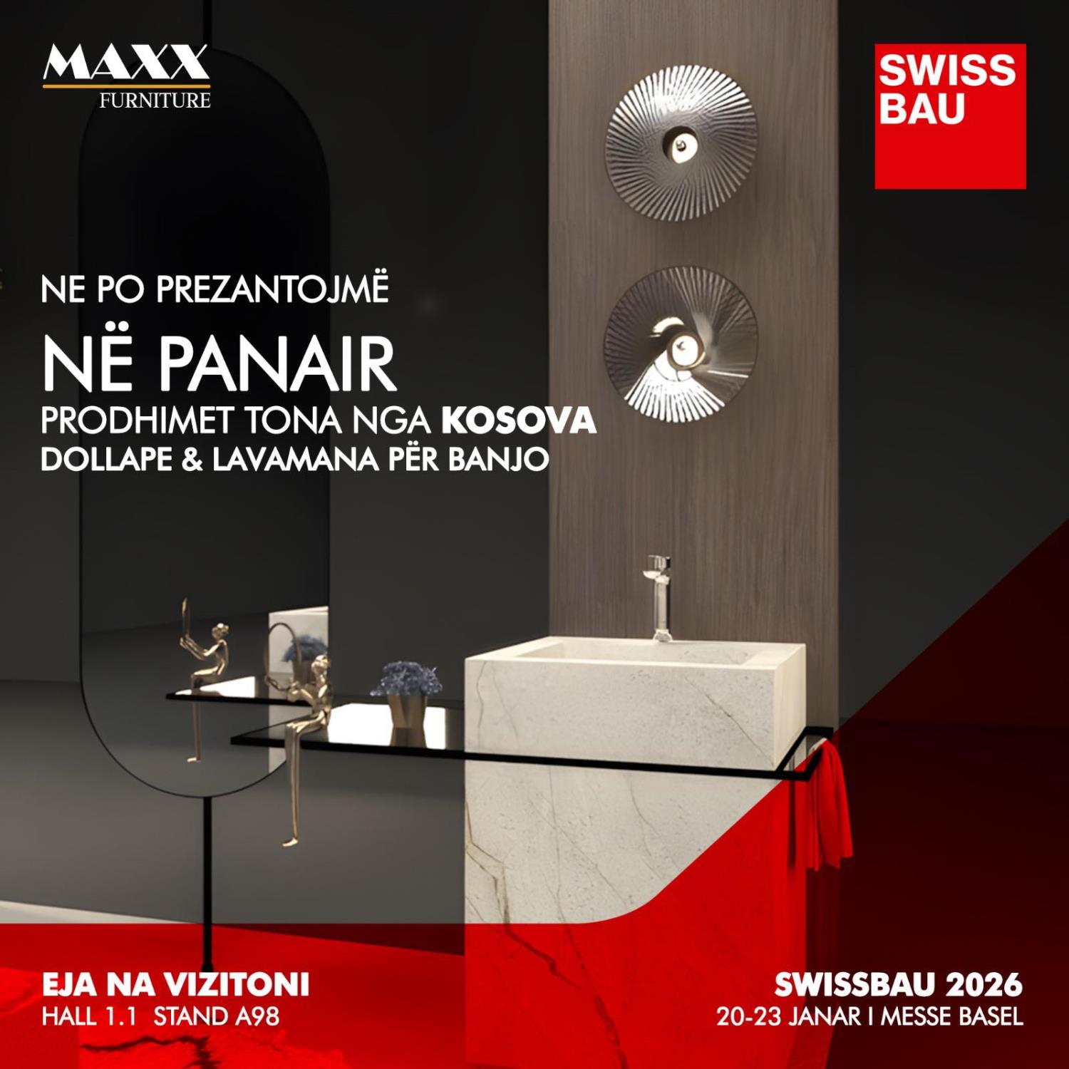 ✨ Maxx Qeramika at SWISSBAU 2026! 🇨🇭