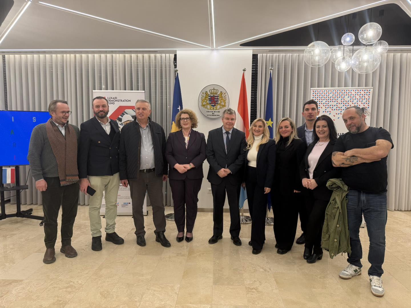 The SHPDK Association participated in the event launching the second edition of the LuxAid Demonstration Fund (LDF II)