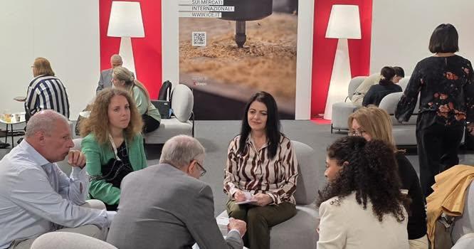 🤝 New collaboration for vocational education in Kosovo — as part of Activity 3.2 Capacity Building, the SHPDK delegation visited Xylexpo Milan 2026, the largest international trade fair for the wood industry.